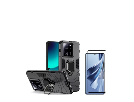 Protector de Pantalla para Xiaomi Xiaomi 13T Pro GIFT4ME Vidrio Templado Negro