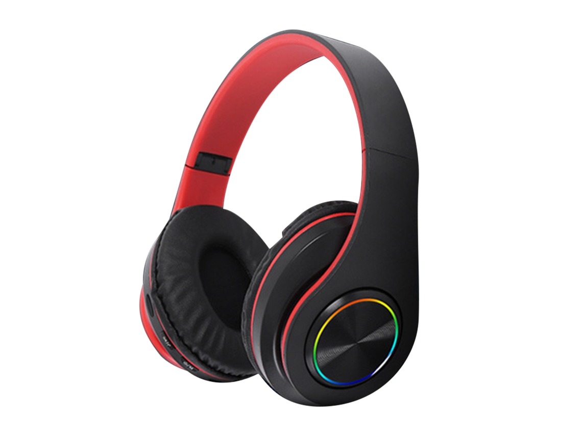Auriculares Bluetooth Para Juegos Con Iluminación Rgb, Graves Potentes, Reducción De Ruido, Plegables Y Resistentes Al Agua.