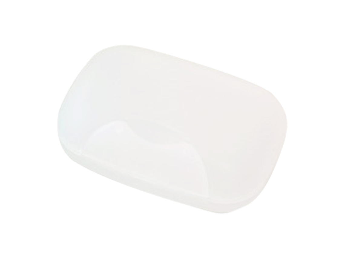Jabonera de viaje impermeable, portátil, a prueba de fugas, para casa, hotel, color mate, transparente