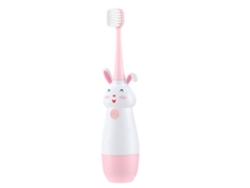 Cepillo De Dientes Eléctrico Apto Para Niños De 2 A 9 Años, Con Cabezal De Cerdas Suaves, Color Rosa.