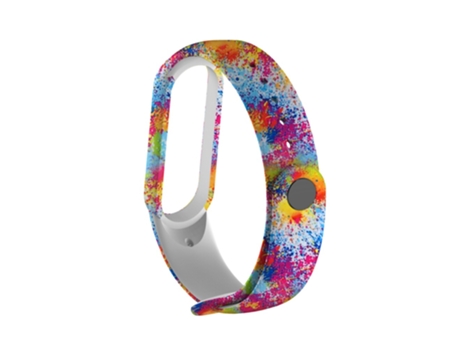 Correa TPU + PU ajustable para Xiaomi Mi Band 5 - patrón de pintura al óleo