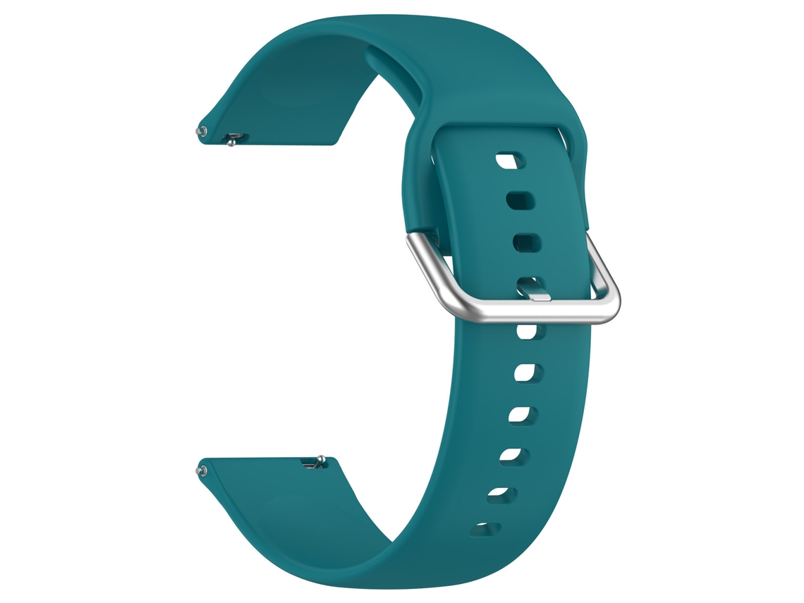 Pulsera de silicona universal para Amazfit Bip5/Amazfit GTR 4 de 22 mm, color verde Hexinyigjly
