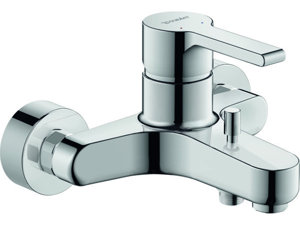 DURAVIT B.2 Mezclador monomando de superficie para bañera, conexiones en S, desviador con retorno automático,