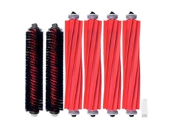 Cepillo De Limpieza Giratorio Para Roborock S7 Maxv Ultra S7 Pro Ultra G10 G10s Pro - 4 Cepillos Principales + 2 Cepillos Giratorios