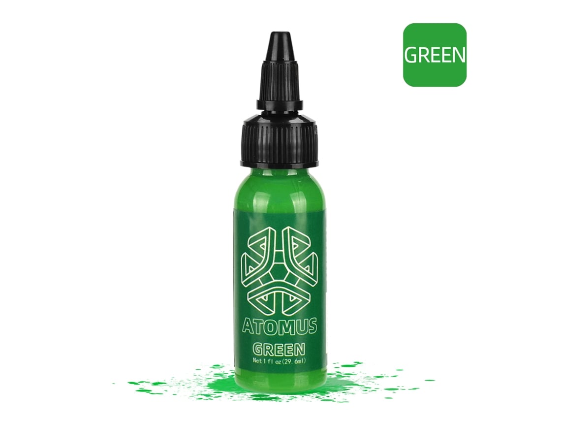 Tinta para tatuajes de origen vegetal natural - Maquillaje semipermanente profesional para arte corporal