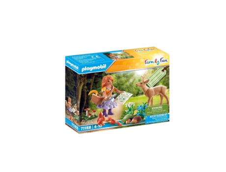 PLAYMOBIL Family Fun Botanica (Edad Mínima Recomendada: 4 años - 40 Piezas)