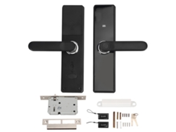 Cerradura inteligente sin llave con sensor de huellas dactilares para puertas de 35-50 mm.