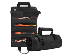 Bolsa de herramientas Oxford con 6 bolsillos para almacenamiento profesional y doméstico.