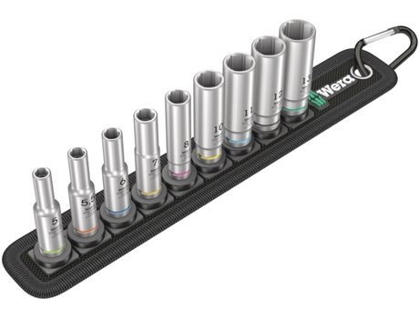 Juego de llaves de vaso Belt A Deep 1 WERA 05004525001