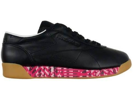 Zapatillas REEBOK Freestyle Low Old Meets Mujer (37.5 - Negro)