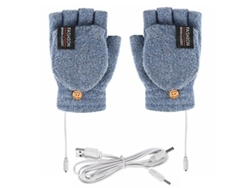 2026-guantes Eléctricos De Calentamiento Usb Para Invierno Con Mitones De Media Y Entera Falange Termales