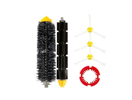 Kit de escova de batedor de cerdas de reposição para irobot roomba série 700