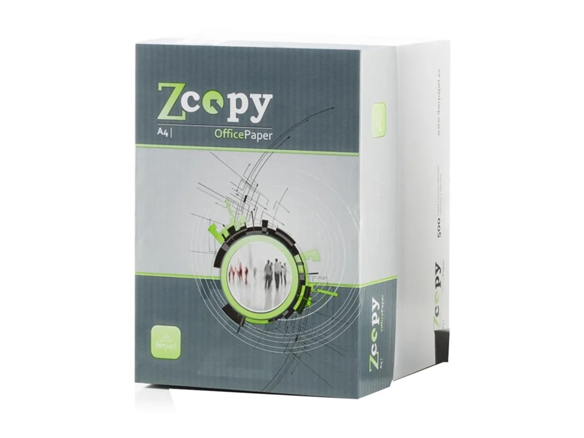 Copia El Papel ZCOPY  A4 75 g/m² (Caja de 5 Resmas) (Blanco)