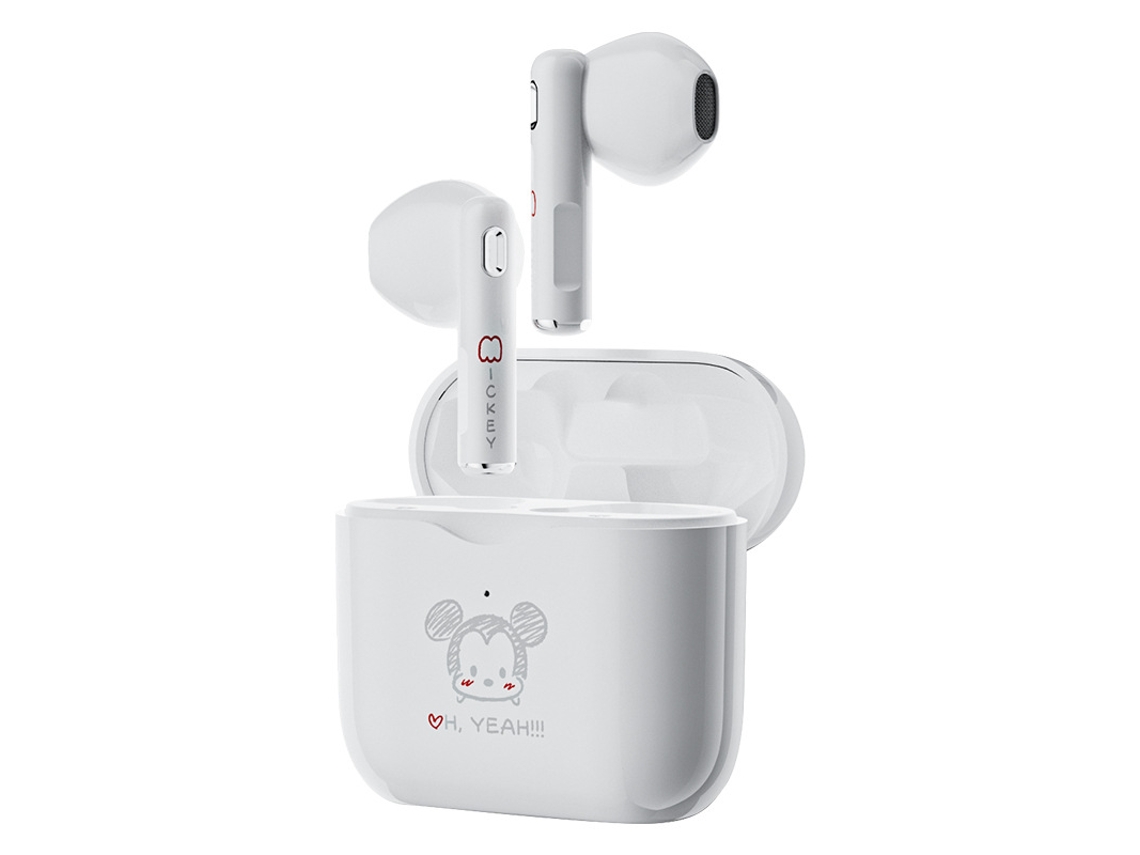 Auriculares Bluetooth True Wireless TRUMSEN Micrófono interno A7 blanco