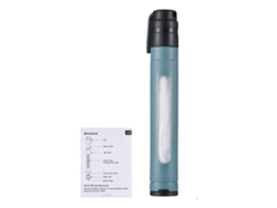 Filtro De Água Portátil Em Forma De Caneta Para Acampamento E Emergências, Filtro De Água Pessoal Para Ambiente Externo
