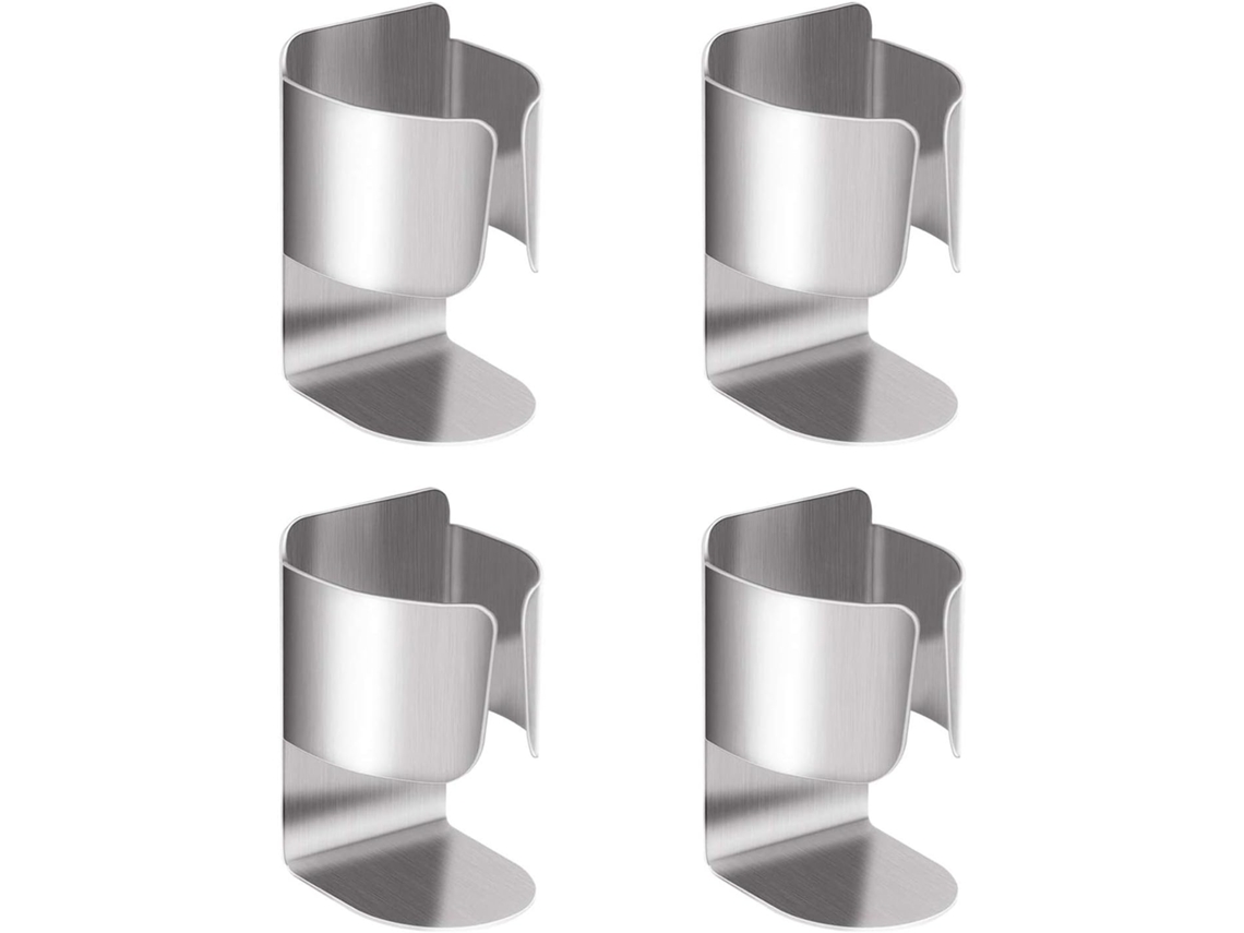 VVJIJILLY Suporte Para Escovas De Dentes Elétricas, Inox 304, Adesivo, Organizador Para Escova, Pasta E Limpa Rostos (4 Peças)