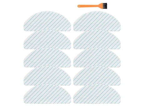 Para acessórios de aspirador de robô ecovacs t10 mop peças de escova de limpeza