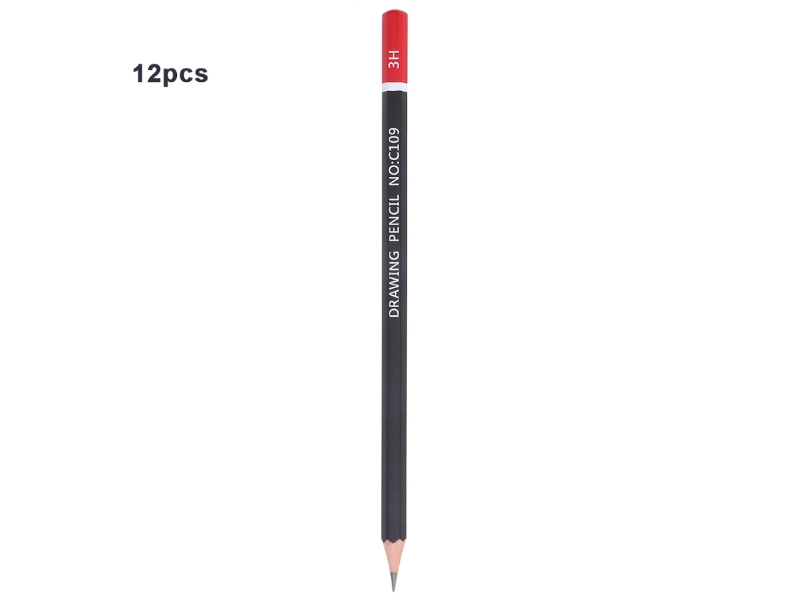 Set De Lápices De Carbón Profesionales Para Dibujo Y Bosquejo Artístico (3h)