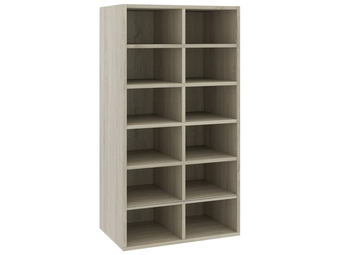 Zapatero fabricado en derivados de madera de roble MAISON EXCLUSIVE (54x34x100,5 cm)