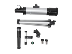 Telescopio Refractor Astronómico Hd Compacto De 90x Con Buscador Y 2 Oculares Para Observación De Aves Y Viajes.