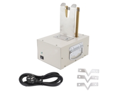 Cortador eléctrico de cola de cerdo, ajustable, con base elevada.