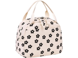 Fiambrera De Pana, Bolso Moderno Con Cordón Para Mujer | Bolsa Isotérmica Grande Con Compartimentos