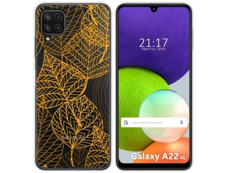 Carcasa Samsung Galaxy A22 4G / M22 TUMUNDOSMARTPHONE Dibujos Transparente Multicolor