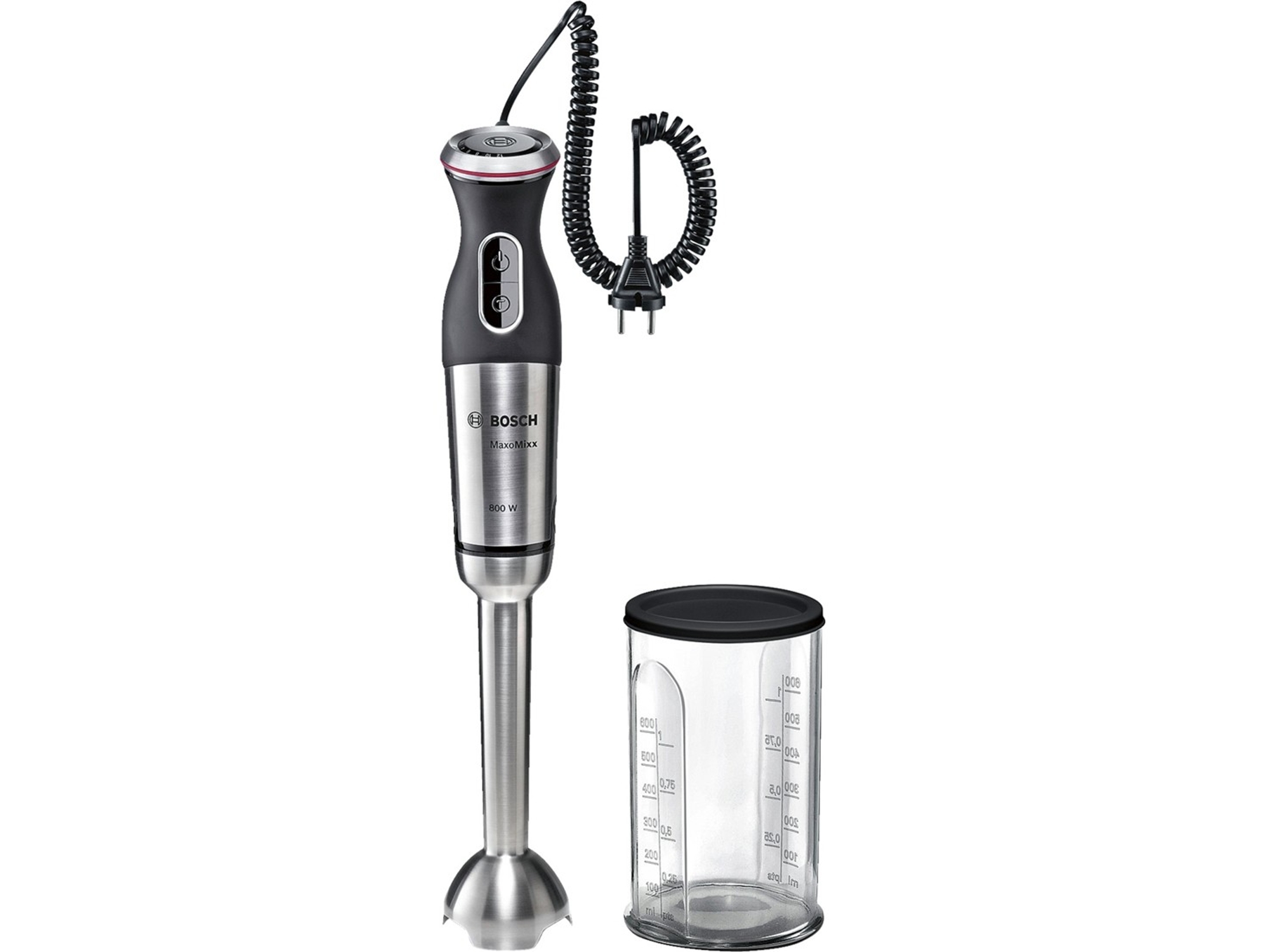 Batidora de Mano  BOSCH MSM 88110 (800 W - Inox)