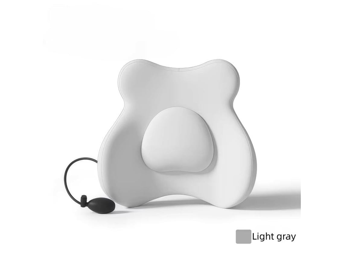 Almofada Eifson De Apoio Lombar Inflável Ergonômica (cinza Claro)