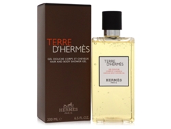 Gel de banho Masculino Terre D'HERMES HERMES Shower Gel 6.5 oz for Men (192 ml)