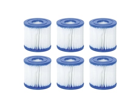 Filtro de piscina para Bestway Vii, cartucho de bomba Intex tipo D, cartucho de esponja de espuma reutilizable, herramienta de limpieza Hepa