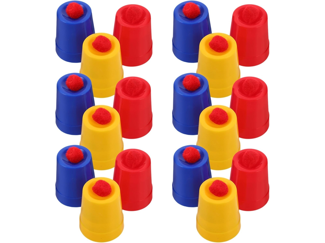 10 Juegos De Vasos Para Trucos De Magia, Juego De Vasos Y Bolas.