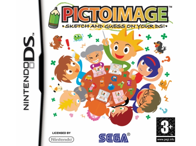Juego Nintendo DS Pictoimage Adivina Y Dibuja En Tu Consola