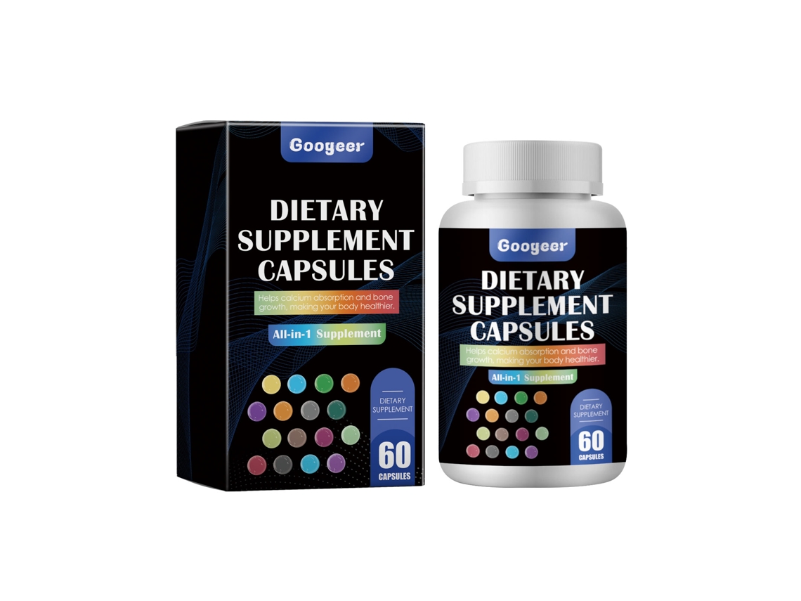 Cápsulas de vitaminas para uso oral