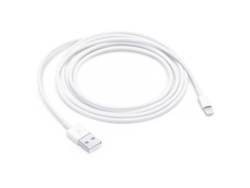 APPLE Cable de carga y sincronización Lightning a USB-A 2.0 de 2 m Blanco