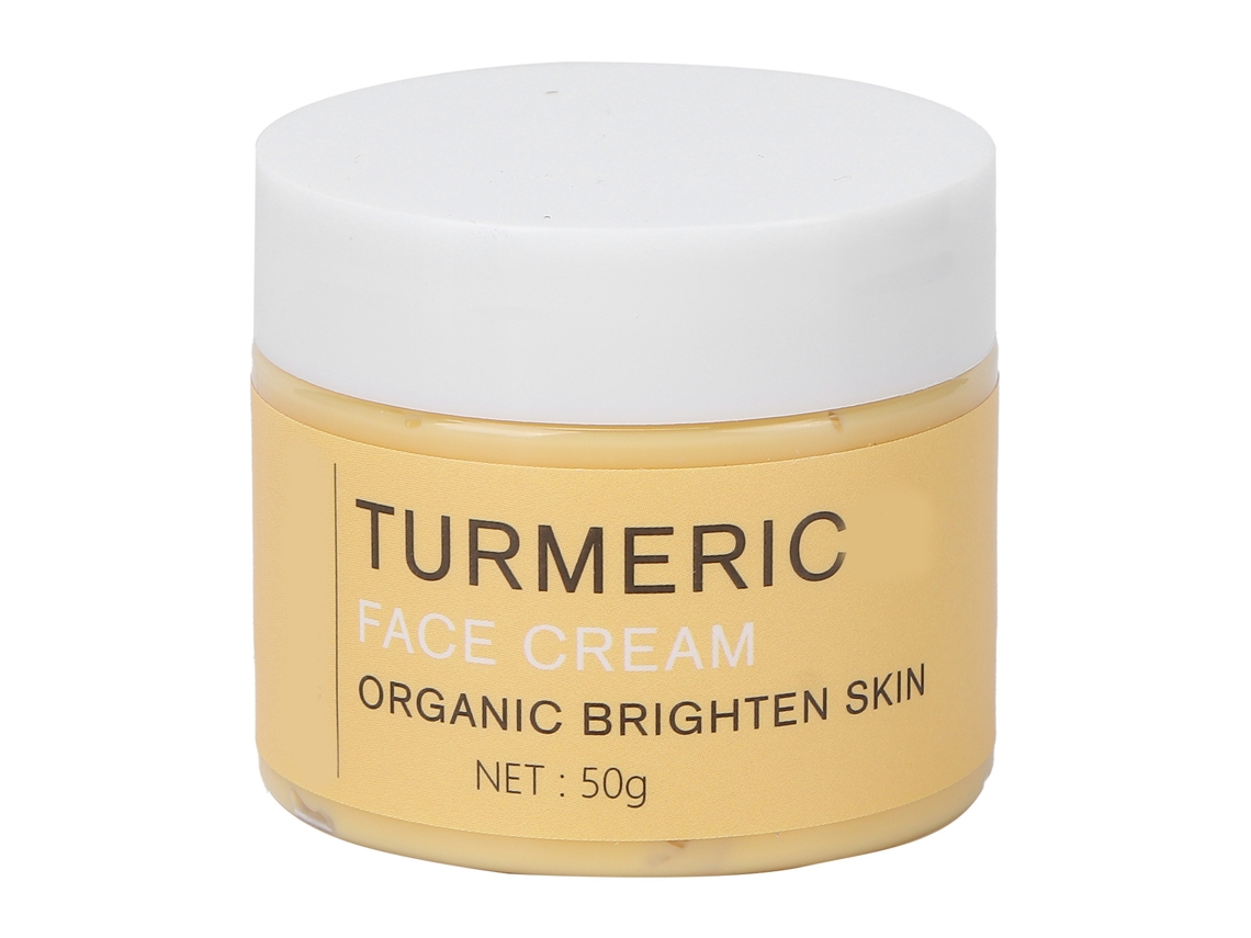 Crema facial de cúrcuma, hidratante, iluminadora y reparadora para el cuidado de la piel, 51 g