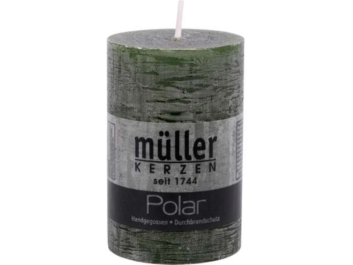 Vela Taco Rustica Müller 90/58Mm Verde Oscuro