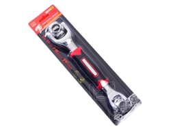 Llave universal 48 en 1, rotación de 360°, doble cabezal.