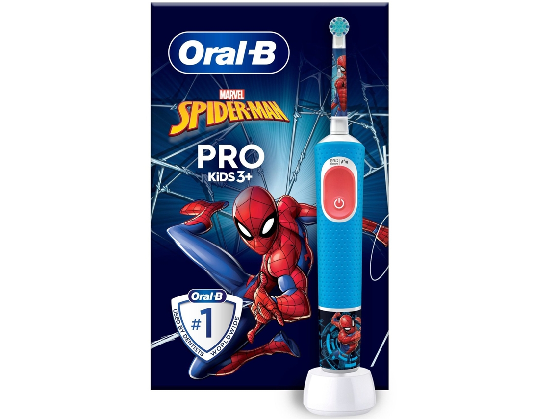 Cepillo de dientes eléctrico Vitality Pro Kids Spiderman HBOX ORAL B