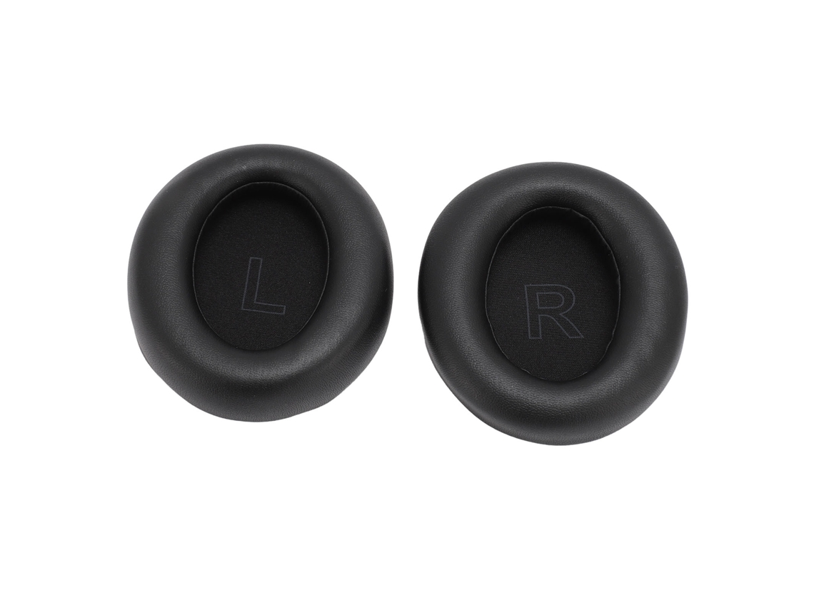 Almofadas De Ouvido De Substituição Em Couro De Proteína Para Fones Anker Soundcore Life Q30 Q35 Q30 Bt Q35 Bt Preto