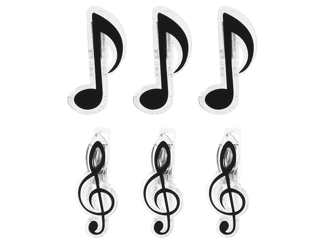 6 Clips Para Libro De Música.
