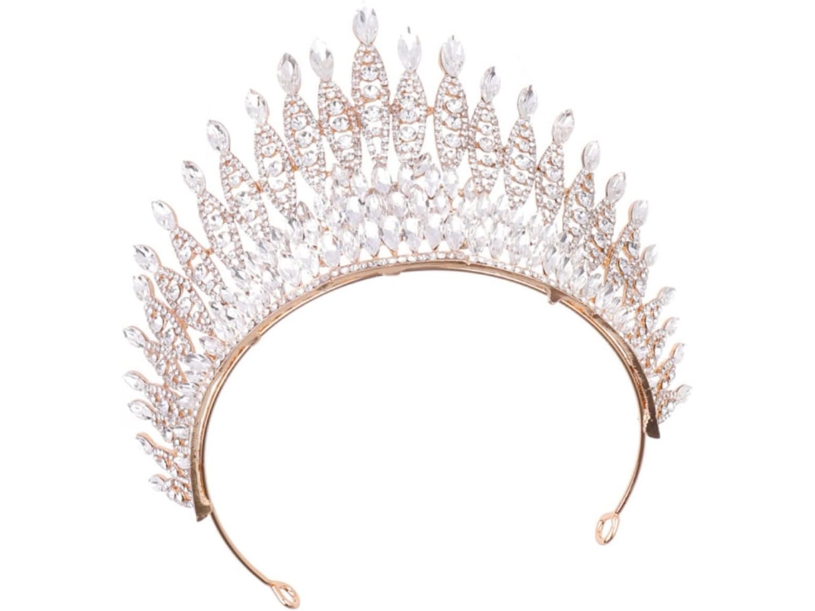 Coroa De Baile Para Meninas, Tiara Decorativa, Acessório De Cabelo Para Casamento
