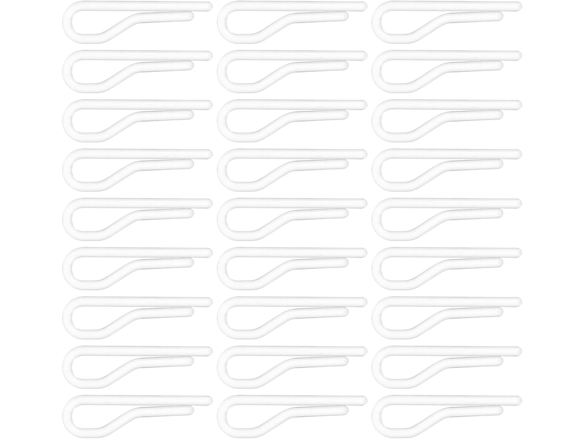 Pinzas 200 De Plástico Transparente Para