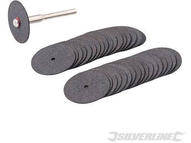 Conjunto de Disco de Corte para Mini Sierras Circulares SILVERLINE 868702 - 36 piezas