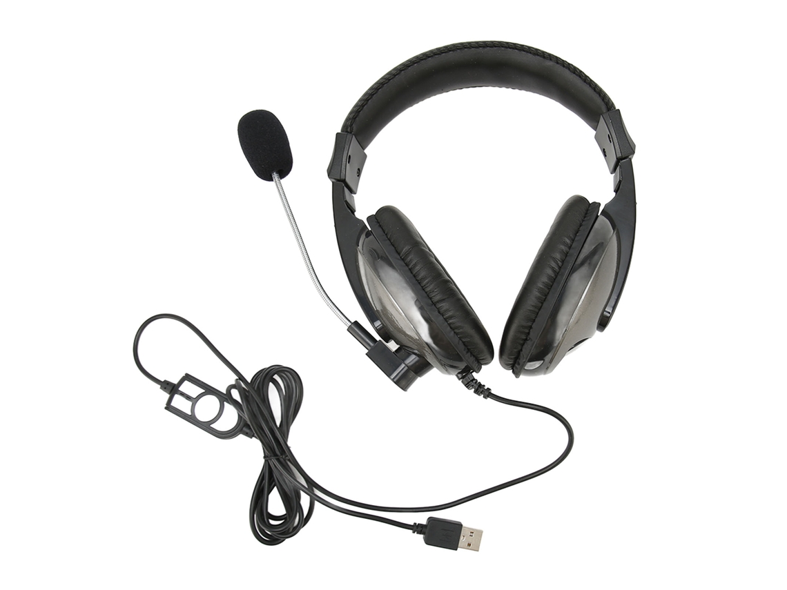Auriculares Usb Para Juegos Con Control De Volumen Y Micrófono Para Pc, Portátil Y Ps4.