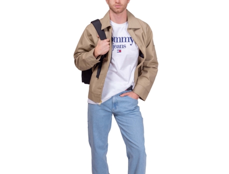 Camiseta de Hombre TOMMY JEANS Blanco (XL)