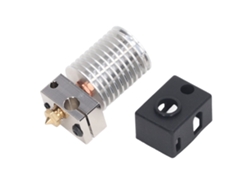 Kit De Actualización Del Extrusor De Impresora 3d Con Bloque Calefactor De Boquilla De Latón De 0,4 Mm