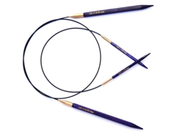 Aguja de tejer ergonómica Knitpro Jadore Cubics de 40 cm y 4,00 mm