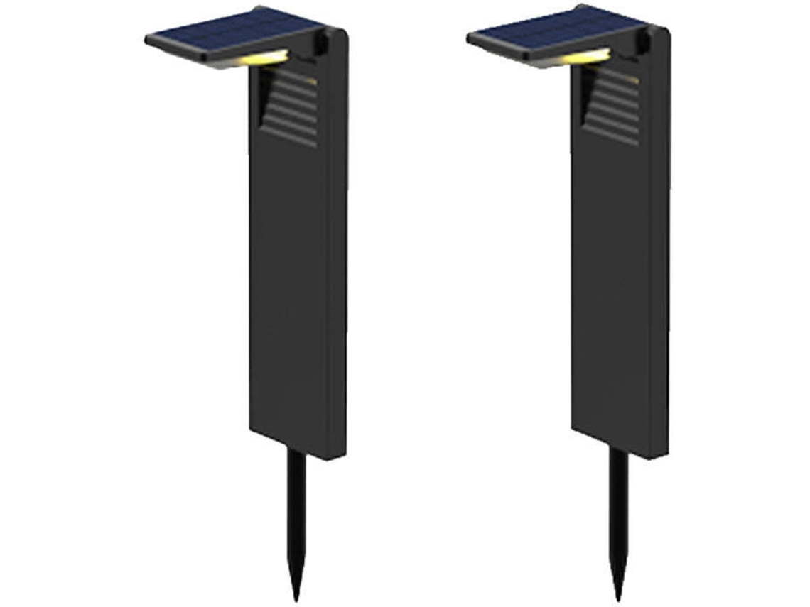 Iluminación Decorativa LUMI JARDIN (Negro - Plástico - 16x9x41 cm)