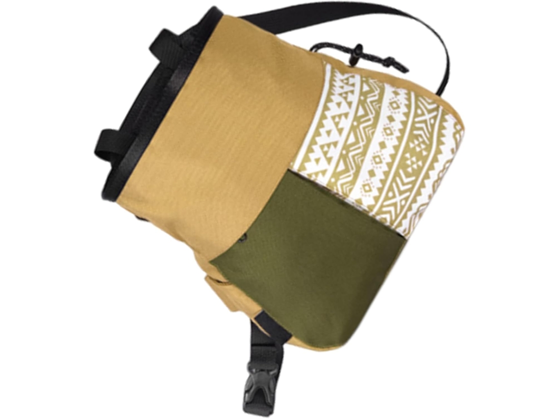 1. Bolsa De Tela Oxford Para Magnesio De Escalada Con Bolsillos, Ajustable.